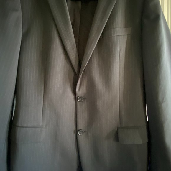 Hugo Boss Mens Suit Jacket Pinstripe 44R - Picture 5 of 7